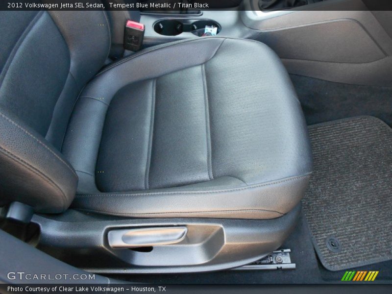 Tempest Blue Metallic / Titan Black 2012 Volkswagen Jetta SEL Sedan