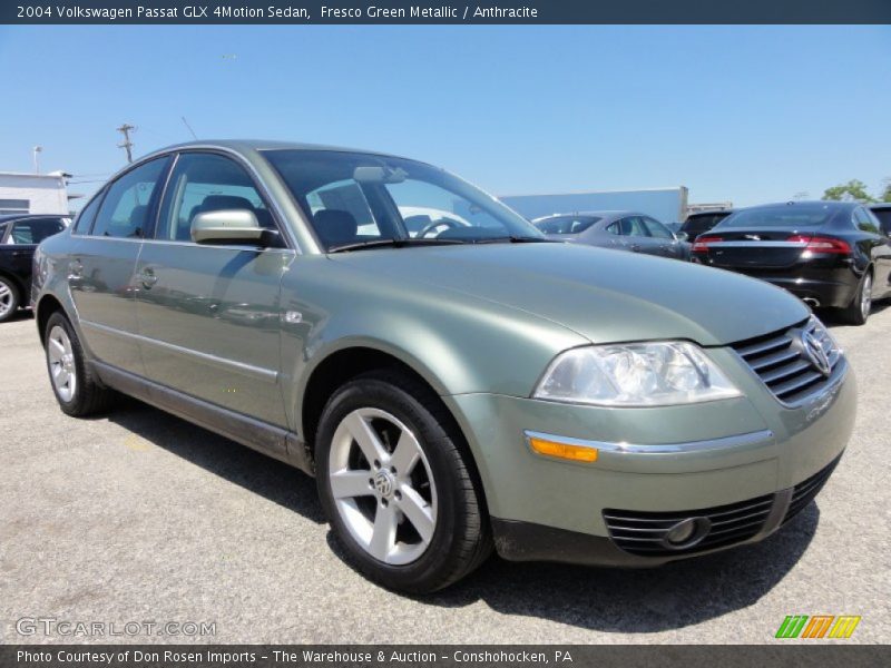 Fresco Green Metallic / Anthracite 2004 Volkswagen Passat GLX 4Motion Sedan