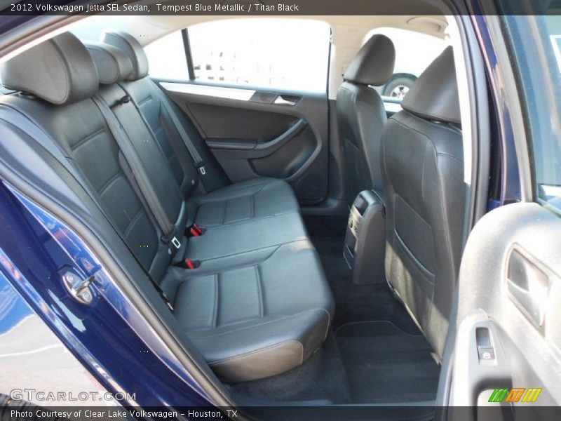 Tempest Blue Metallic / Titan Black 2012 Volkswagen Jetta SEL Sedan