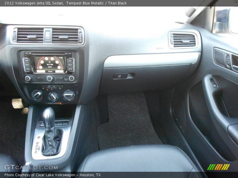 Tempest Blue Metallic / Titan Black 2012 Volkswagen Jetta SEL Sedan