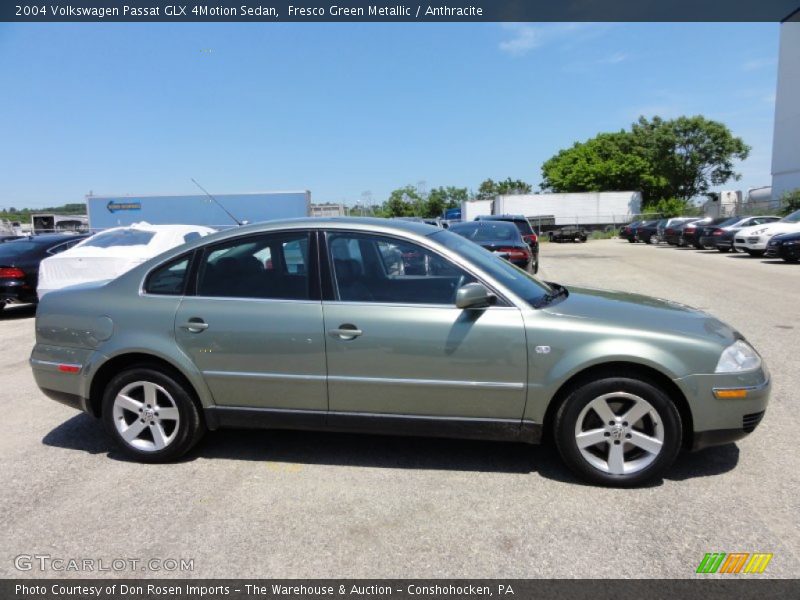 Fresco Green Metallic / Anthracite 2004 Volkswagen Passat GLX 4Motion Sedan