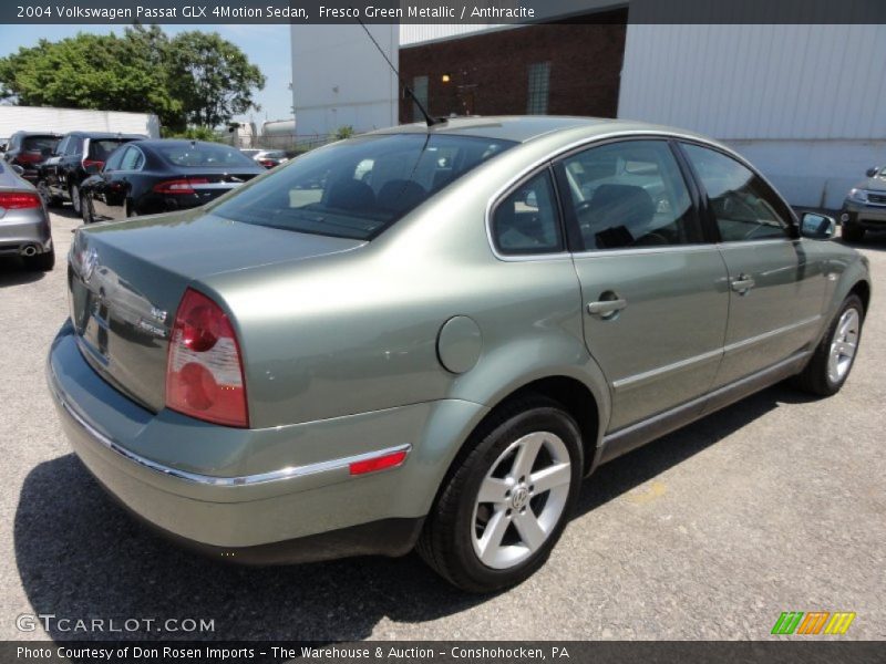 Fresco Green Metallic / Anthracite 2004 Volkswagen Passat GLX 4Motion Sedan