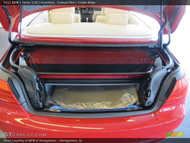 Crimson Red / Cream Beige 2012 BMW 3 Series 328i Convertible