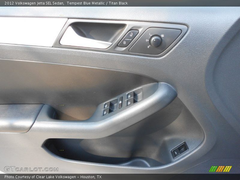 Tempest Blue Metallic / Titan Black 2012 Volkswagen Jetta SEL Sedan