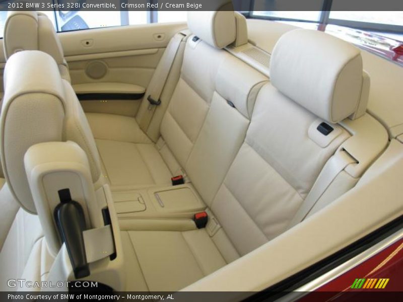 Crimson Red / Cream Beige 2012 BMW 3 Series 328i Convertible