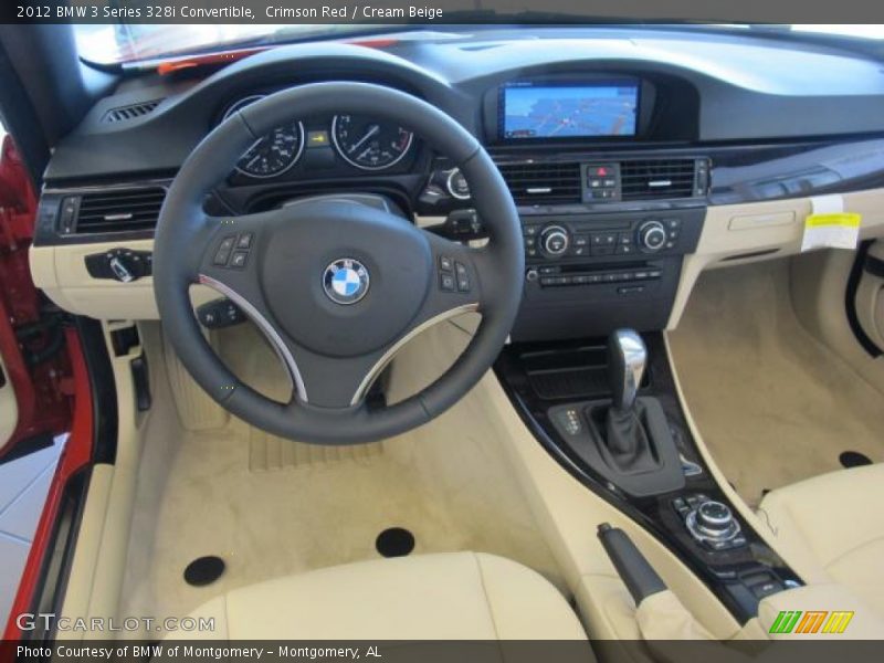 Crimson Red / Cream Beige 2012 BMW 3 Series 328i Convertible