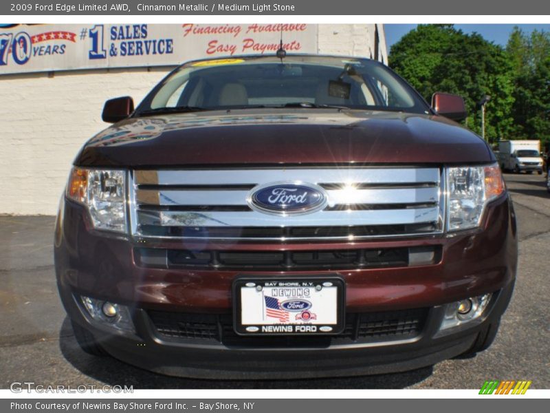 Cinnamon Metallic / Medium Light Stone 2009 Ford Edge Limited AWD