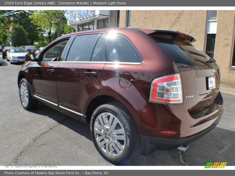 Cinnamon Metallic / Medium Light Stone 2009 Ford Edge Limited AWD