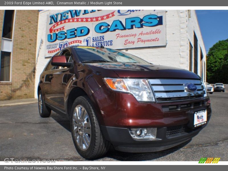 Cinnamon Metallic / Medium Light Stone 2009 Ford Edge Limited AWD