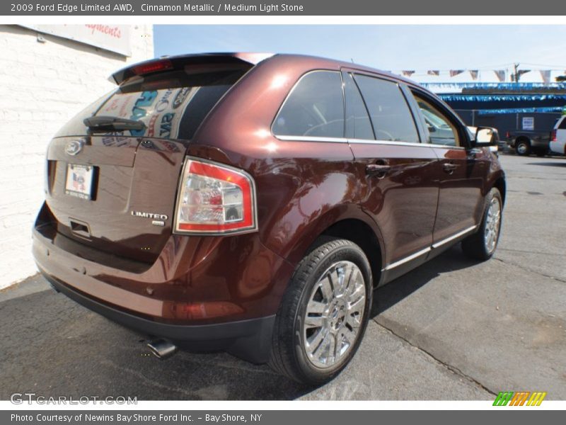 Cinnamon Metallic / Medium Light Stone 2009 Ford Edge Limited AWD
