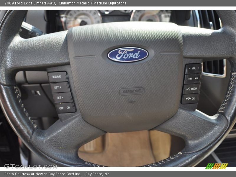 Cinnamon Metallic / Medium Light Stone 2009 Ford Edge Limited AWD