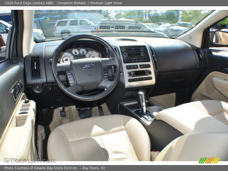 Cinnamon Metallic / Medium Light Stone 2009 Ford Edge Limited AWD