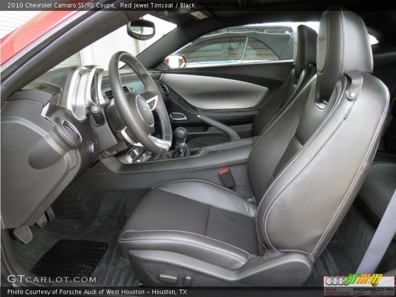 Red Jewel Tintcoat / Black 2010 Chevrolet Camaro SS/RS Coupe