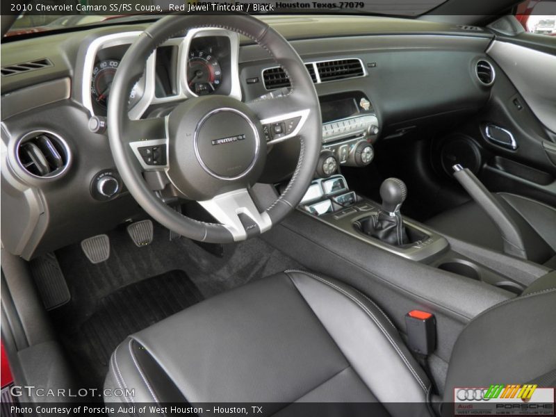 Red Jewel Tintcoat / Black 2010 Chevrolet Camaro SS/RS Coupe