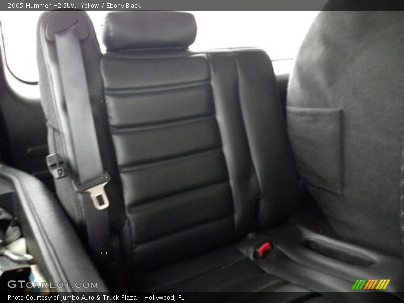 Yellow / Ebony Black 2005 Hummer H2 SUV