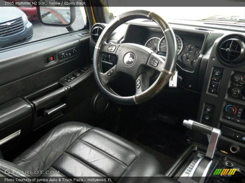 Yellow / Ebony Black 2005 Hummer H2 SUV