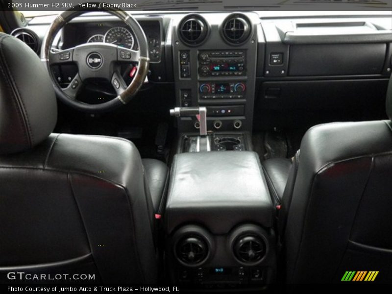 Yellow / Ebony Black 2005 Hummer H2 SUV