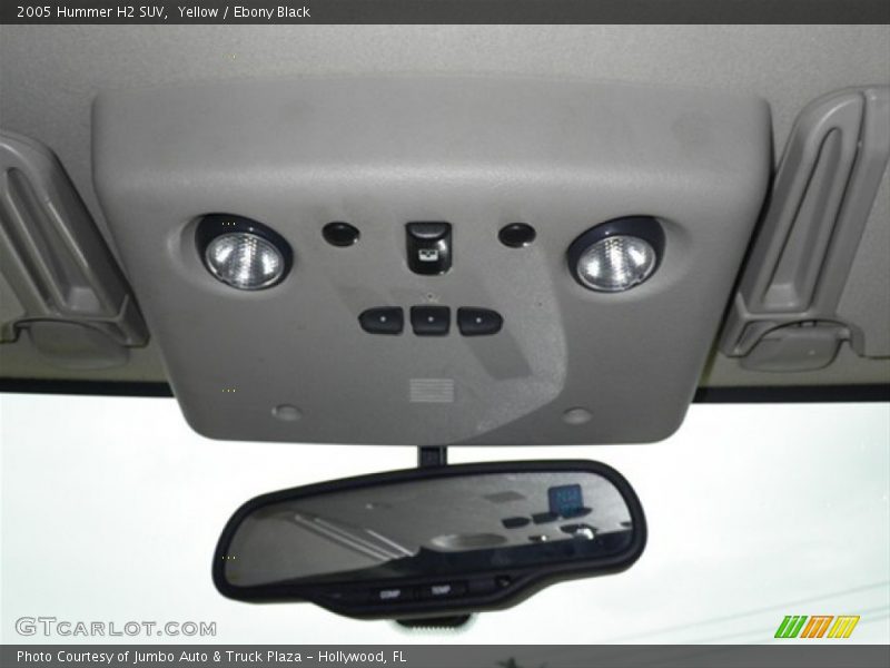 Yellow / Ebony Black 2005 Hummer H2 SUV