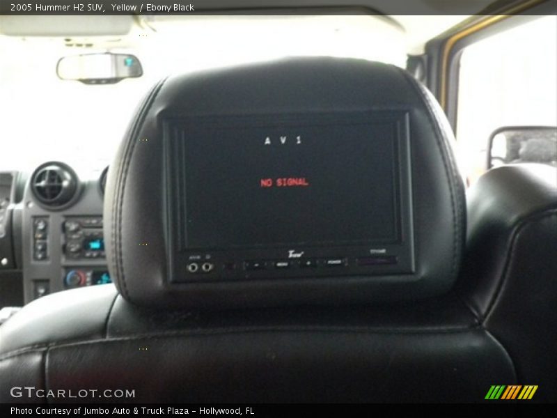 Yellow / Ebony Black 2005 Hummer H2 SUV