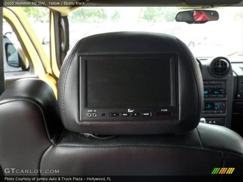 Yellow / Ebony Black 2005 Hummer H2 SUV
