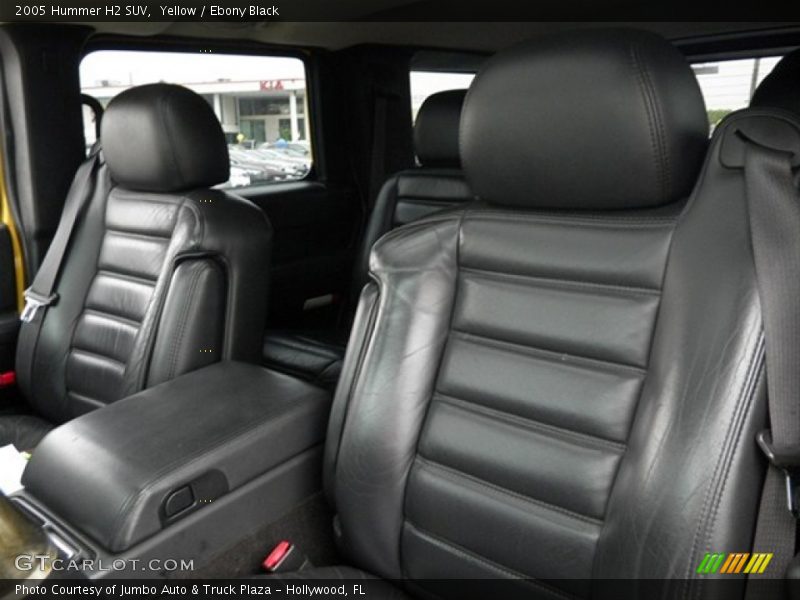 Yellow / Ebony Black 2005 Hummer H2 SUV