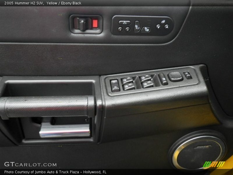 Yellow / Ebony Black 2005 Hummer H2 SUV