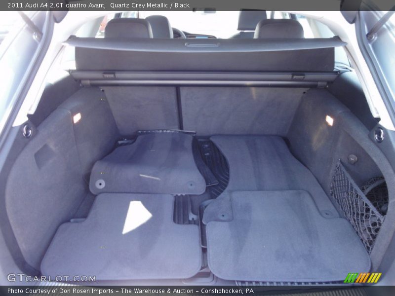 Quartz Grey Metallic / Black 2011 Audi A4 2.0T quattro Avant