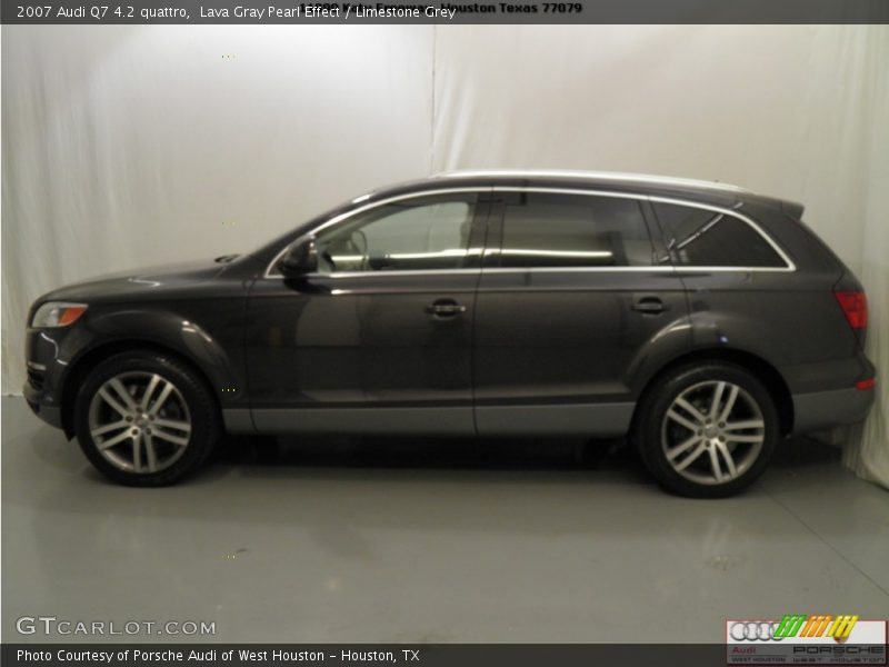 Lava Gray Pearl Effect / Limestone Grey 2007 Audi Q7 4.2 quattro