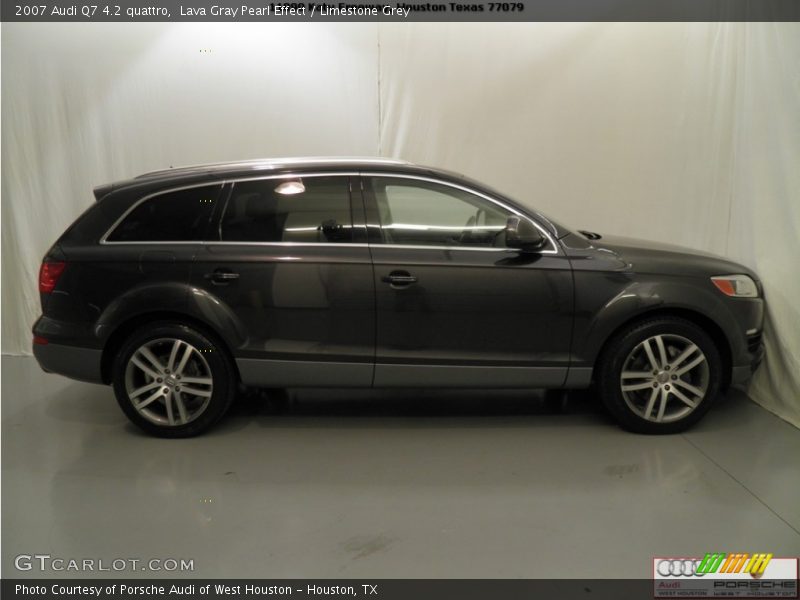 Lava Gray Pearl Effect / Limestone Grey 2007 Audi Q7 4.2 quattro
