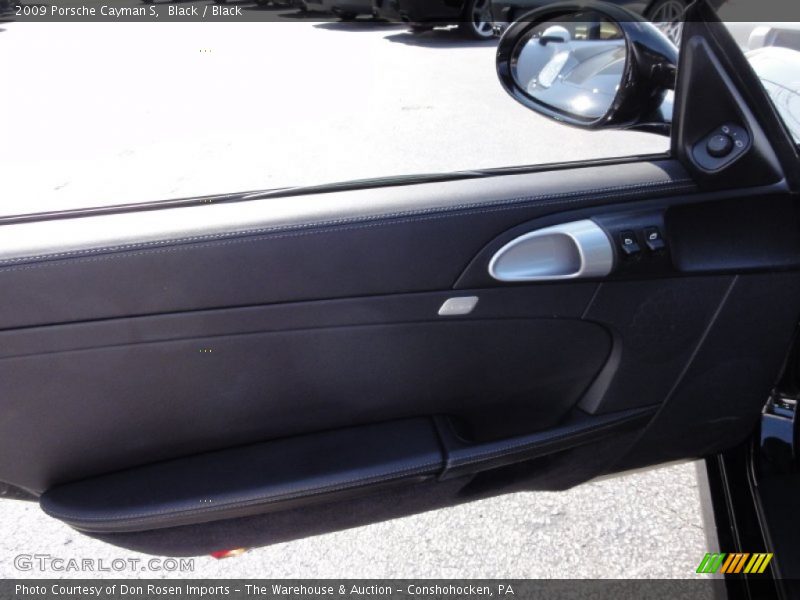 Black / Black 2009 Porsche Cayman S