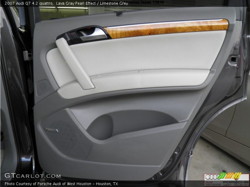 Lava Gray Pearl Effect / Limestone Grey 2007 Audi Q7 4.2 quattro