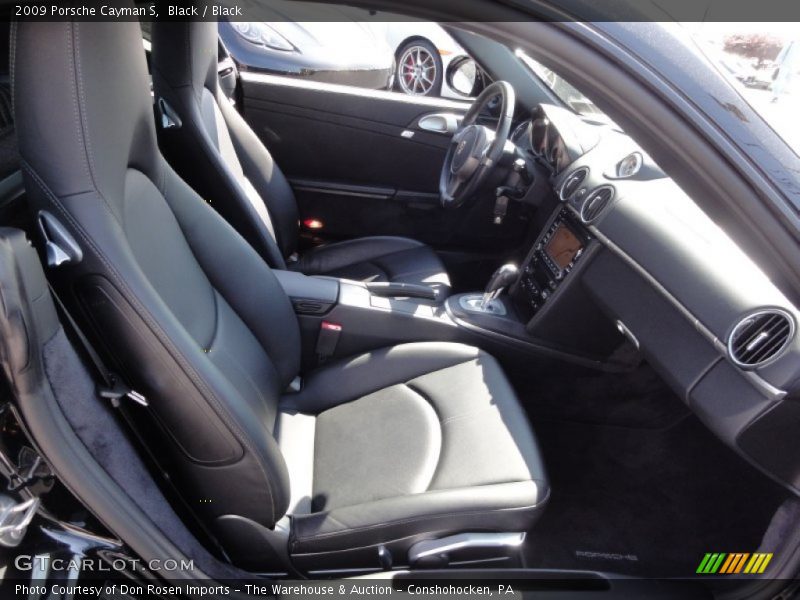 Black / Black 2009 Porsche Cayman S