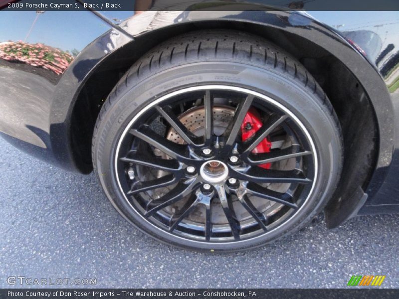 Black / Black 2009 Porsche Cayman S