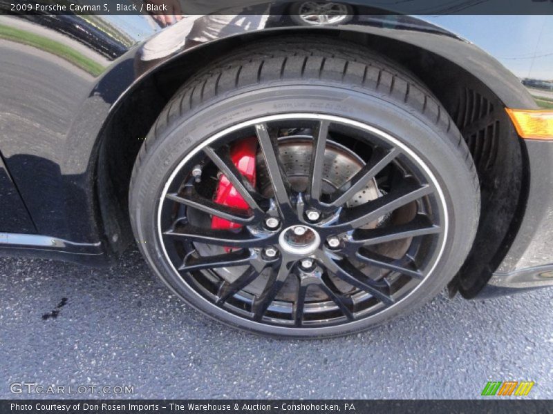 Black / Black 2009 Porsche Cayman S