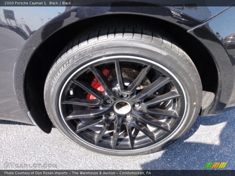 Black / Black 2009 Porsche Cayman S