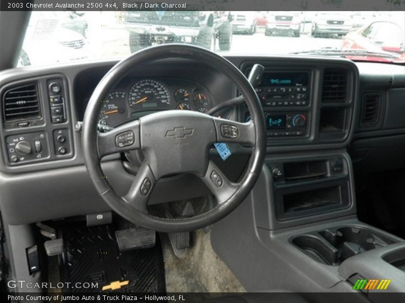 Black / Dark Charcoal 2003 Chevrolet Avalanche 2500 4x4