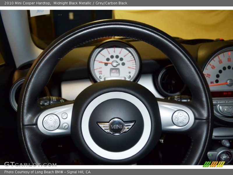 Midnight Black Metallic / Grey/Carbon Black 2010 Mini Cooper Hardtop