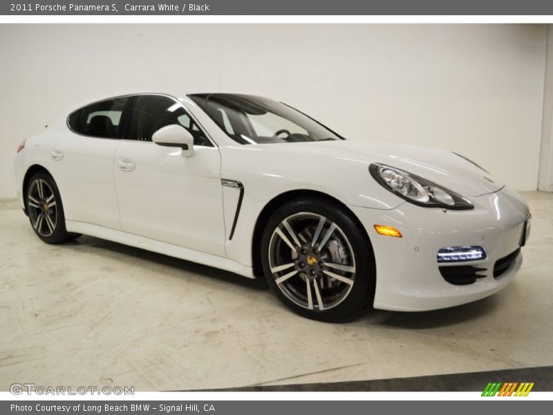 Carrara White / Black 2011 Porsche Panamera S