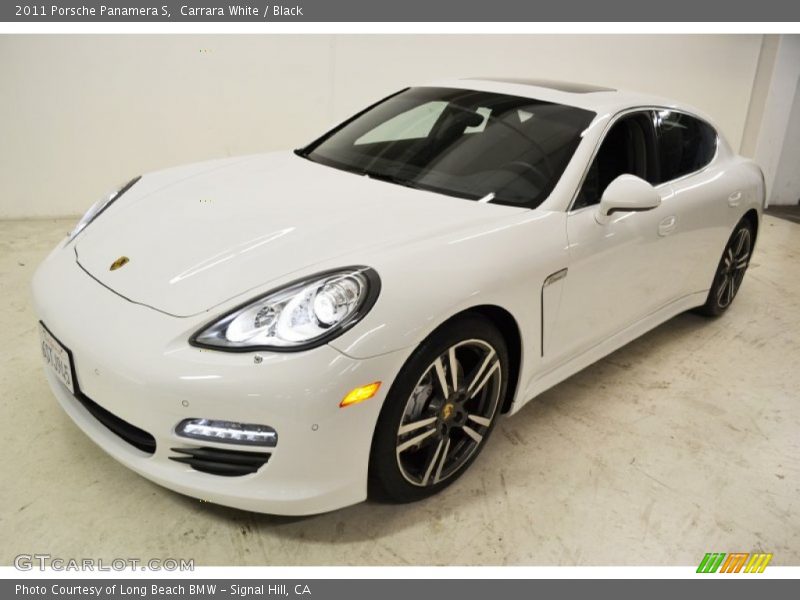 Carrara White / Black 2011 Porsche Panamera S