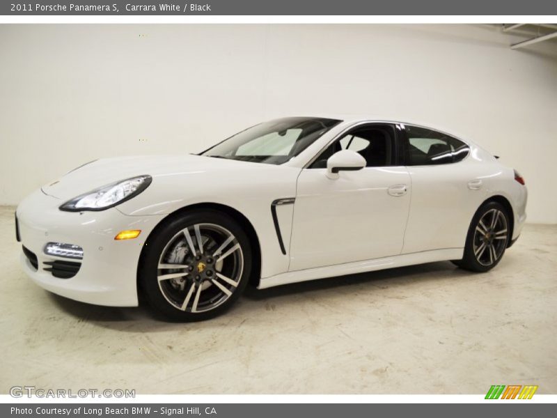 Carrara White / Black 2011 Porsche Panamera S