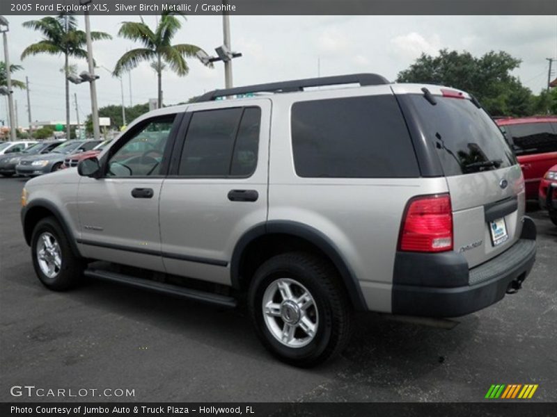 Silver Birch Metallic / Graphite 2005 Ford Explorer XLS