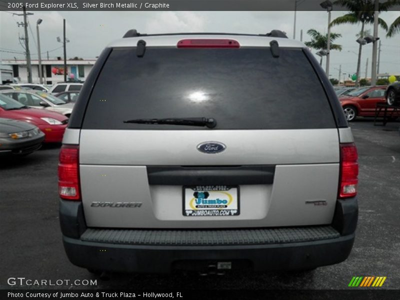 Silver Birch Metallic / Graphite 2005 Ford Explorer XLS