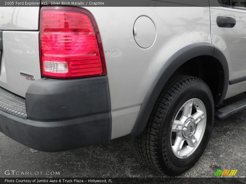 Silver Birch Metallic / Graphite 2005 Ford Explorer XLS