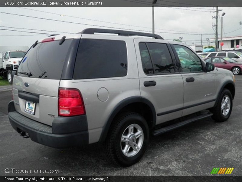 Silver Birch Metallic / Graphite 2005 Ford Explorer XLS