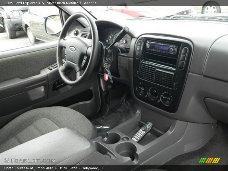 Silver Birch Metallic / Graphite 2005 Ford Explorer XLS