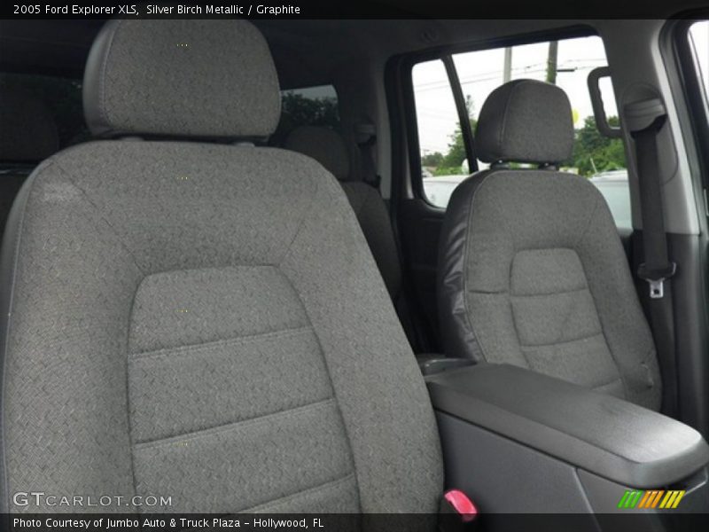 Silver Birch Metallic / Graphite 2005 Ford Explorer XLS