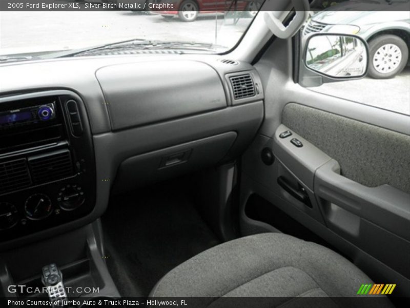 Silver Birch Metallic / Graphite 2005 Ford Explorer XLS