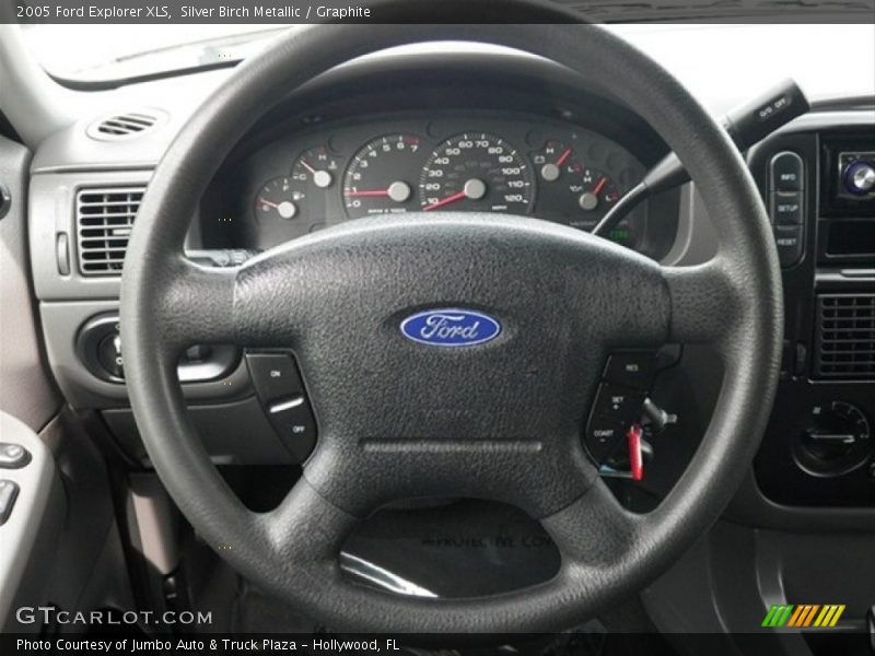 Silver Birch Metallic / Graphite 2005 Ford Explorer XLS
