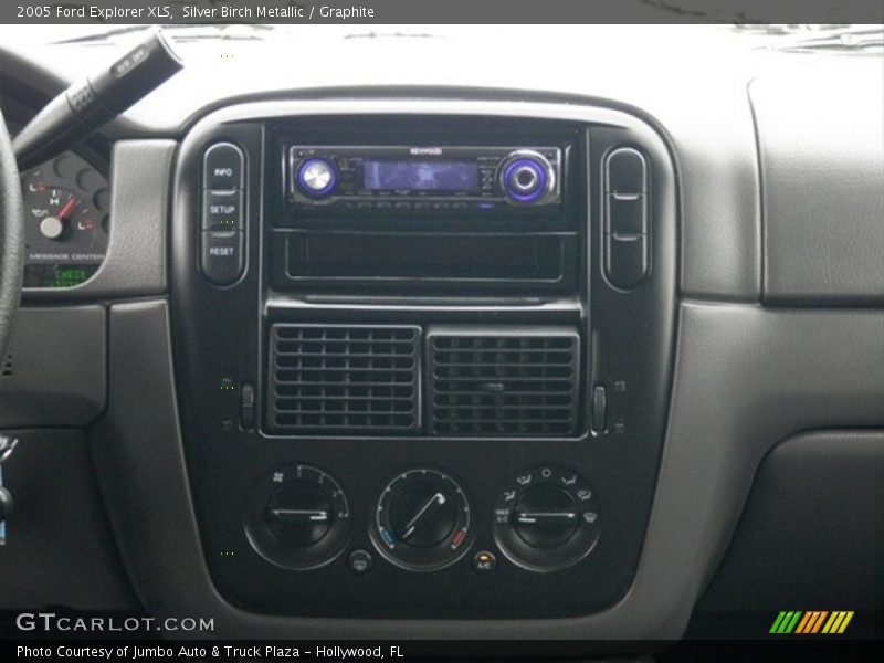 Silver Birch Metallic / Graphite 2005 Ford Explorer XLS