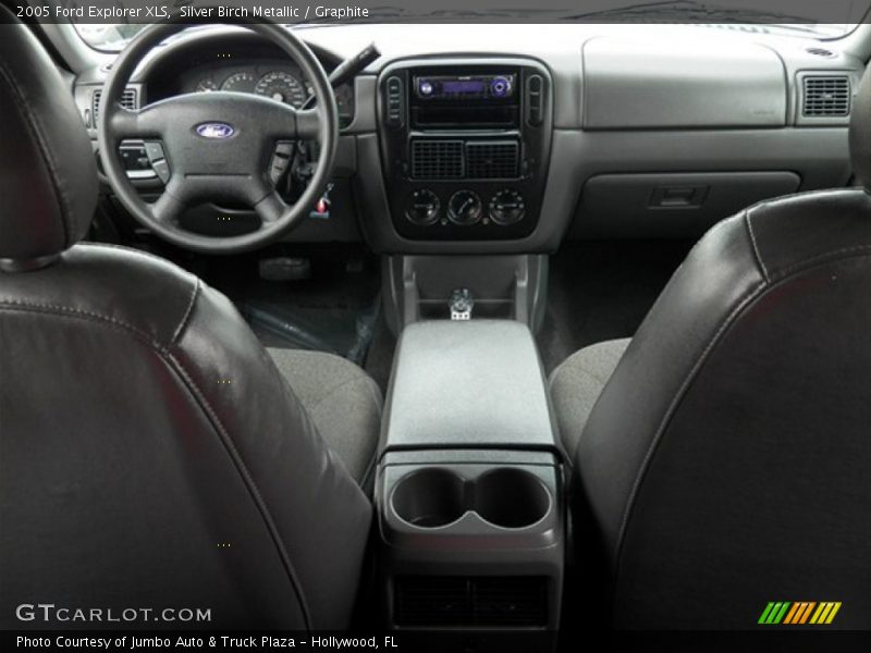 Silver Birch Metallic / Graphite 2005 Ford Explorer XLS